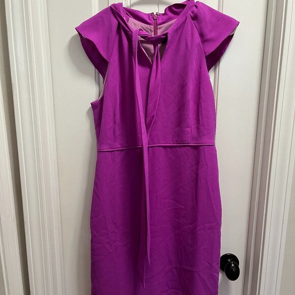 J. Crew Dresses & Skirts - J. Crew Womens Size 8 Petite Purple Business Dress